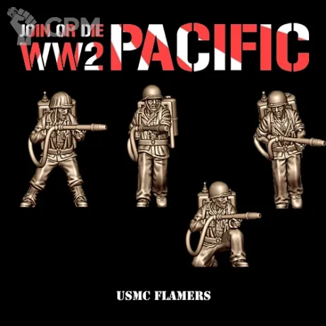 Описание картинки USMC FLAMERS от 3DPrintClub по цене 95руб | Свободный Рынок Миниатюр - СРМ
