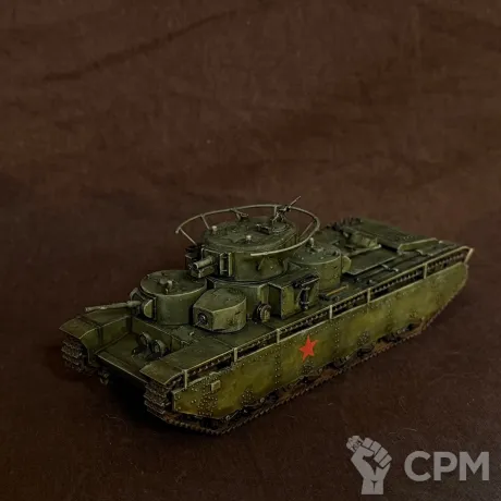 Описание картинки Т-35 1/72 от maksim.korjan по цене 1 300руб | Свободный Рынок Миниатюр - СРМ