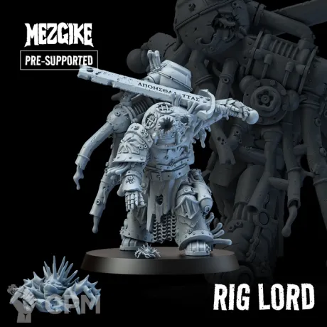 Описание картинки Rig lord - Emissary of the Sunken One от Age of Printmar по цене 233руб | Свободный Рынок Миниатюр - СРМ