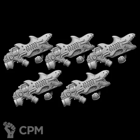 Описание картинки Plasma Gun type Shark от Bazilevs по цене 447руб | Свободный Рынок Миниатюр - СРМ