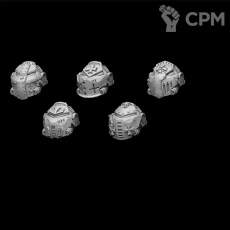 Описание картинки Temple TDA Helmets от LDBits по цене 457руб | Свободный Рынок Миниатюр - СРМ