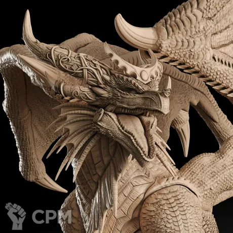 Описание картинки Ysera Dragon Фигурка (World of Warcraft) от GAS3TXD  по цене 5 800руб | Свободный Рынок Миниатюр - СРМ