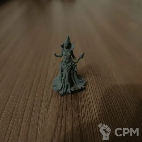 Описание картинки Lady necromancer от Happy по цене 200руб | Свободный Рынок Миниатюр - СРМ