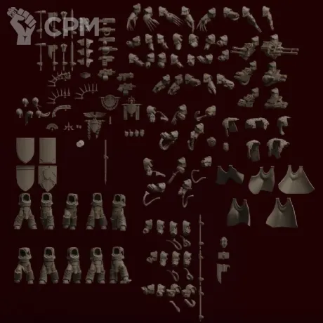 Описание картинки Cataphractii Terminator / Cataphractii Terminator Command Squad - 10 Штук от MrMetalHorror по цене 2 600руб | Свободный Рынок Миниатюр - СРМ