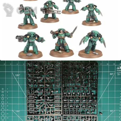 Описание картинки Legion Tartaros Terminators x10 от Каджит по цене 3 398руб | Свободный Рынок Миниатюр - СРМ