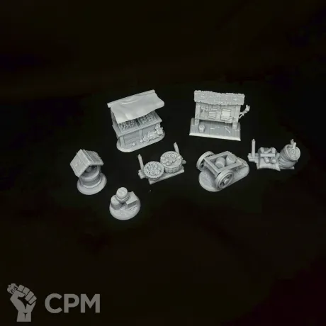 Описание картинки Набор task nood для DnD 50мм от R.E.print по цене 300руб | Свободный Рынок Миниатюр - СРМ