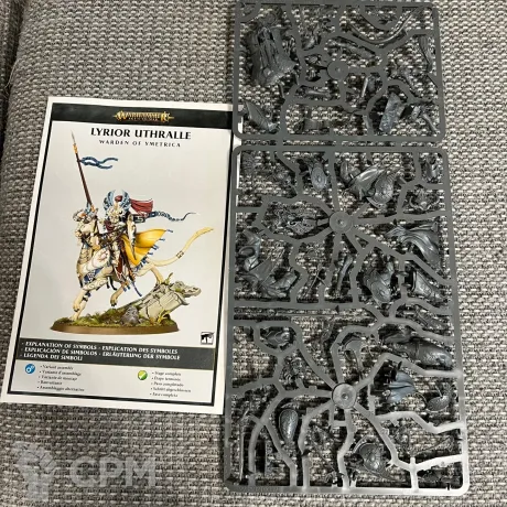 Описание картинки Lumineth Realm Lords - Vanari Lord Regent \ Lyrior Uthralle от Sir Mordred по цене 6 900руб | Свободный Рынок Миниатюр - СРМ