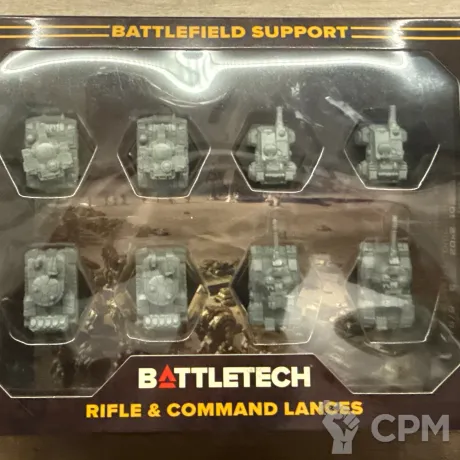 Описание картинки Battletech Battlefield Support Rifle &amp; Command Lances от Mini Wargame по цене 4 450руб | Свободный Рынок Миниатюр - СРМ