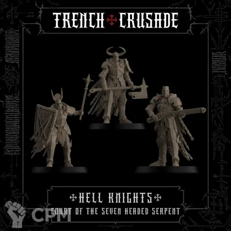 Описание картинки Hell Knights от PocketSized Prints по цене 750руб | Свободный Рынок Миниатюр - СРМ