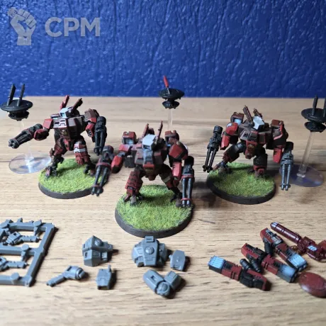 Описание картинки Crisis battlesuit 1 оригинал от omegon92 по цене 100руб | Свободный Рынок Миниатюр - СРМ