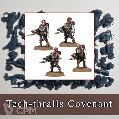 Описание картинки Tech-thralls Covenant (5 шт.) от SaJRa по цене 1 000руб | Свободный Рынок Миниатюр - СРМ