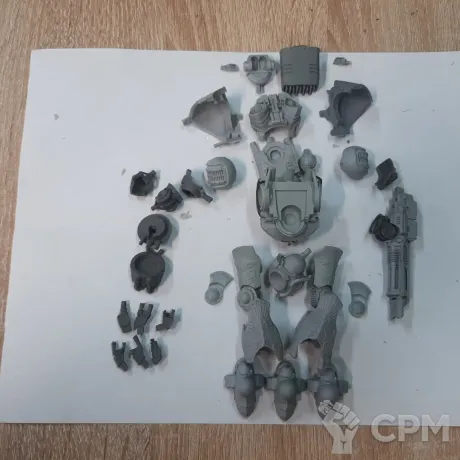Описание картинки Telemon Heavy Dreadnought от Reviror по цене 2 250руб | Свободный Рынок Миниатюр - СРМ