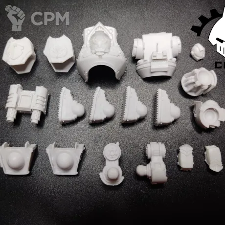 Описание картинки Relic Contemptor Dreadnought body от ССП по цене 1 150руб | Свободный Рынок Миниатюр - СРМ
