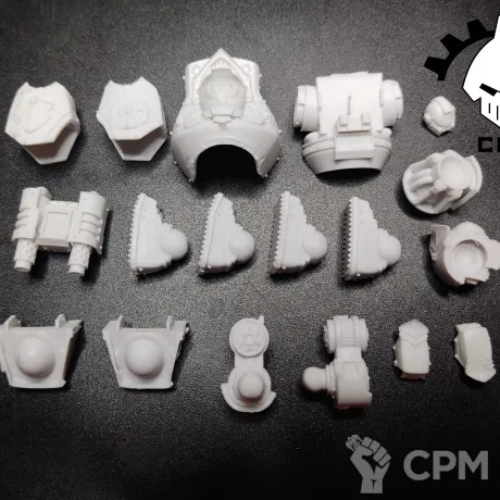 Описание картинки Relic Contemptor Dreadnought body от ССП по цене 1 100руб | Свободный Рынок Миниатюр - СРМ