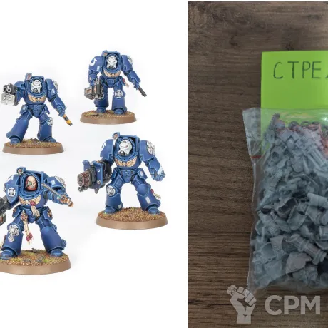 Описание картинки Terminators (Литье) от Барахолка CTPEJIKA по цене 2 100руб | Свободный Рынок Миниатюр - СРМ