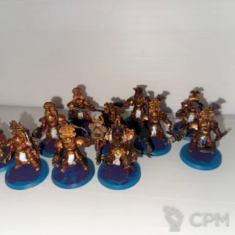 Описание картинки Scarab Occult Terminators + Sorcerer от fuseddisplay по цене 1 500руб | Свободный Рынок Миниатюр - СРМ