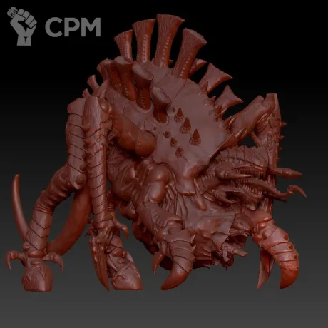 Описание картинки Tervigon от MrMetalHorror по цене 1 700руб | Свободный Рынок Миниатюр - СРМ