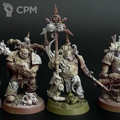 Описание картинки Plague Marine Kill Team от  по цене 4 000руб | Свободный Рынок Миниатюр - СРМ