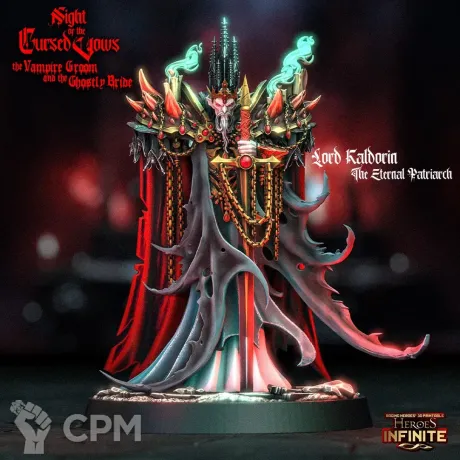 Описание картинки Vampire Lord от MrMetalHorror по цене 400руб | Свободный Рынок Миниатюр - СРМ