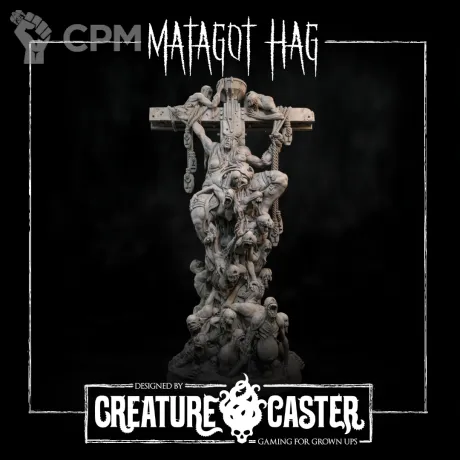 Описание картинки Matagot Hag The Great Hunger от Manufactorum76 по цене 2 200руб | Свободный Рынок Миниатюр - СРМ