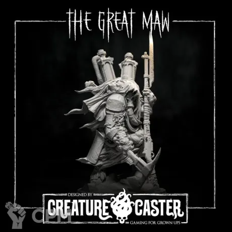 Описание картинки Great Hunger The Great Maw от Recruiter по цене 1 000руб | Свободный Рынок Миниатюр - СРМ
