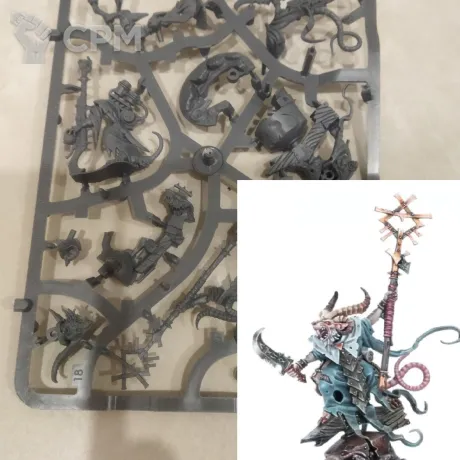 Описание картинки Grey Seer (SKAVENTIDE), Оригинал ГВ от Karamba по цене 1 000руб | Свободный Рынок Миниатюр - СРМ