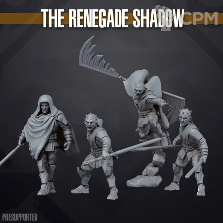 Описание картинки The Renegade Shadow от Manufactorum76 по цене 640руб | Свободный Рынок Миниатюр - СРМ
