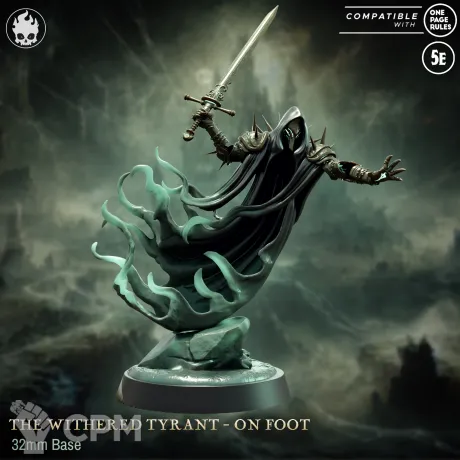 Описание картинки Withered Tyrant - On Foot от Naggaroth Night по цене 400руб | Свободный Рынок Миниатюр - СРМ