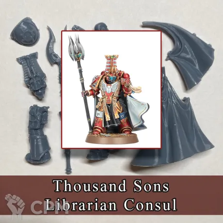 Описание картинки Thousand Sons – Librarian Consul от SaJRa по цене 400руб | Свободный Рынок Миниатюр - СРМ