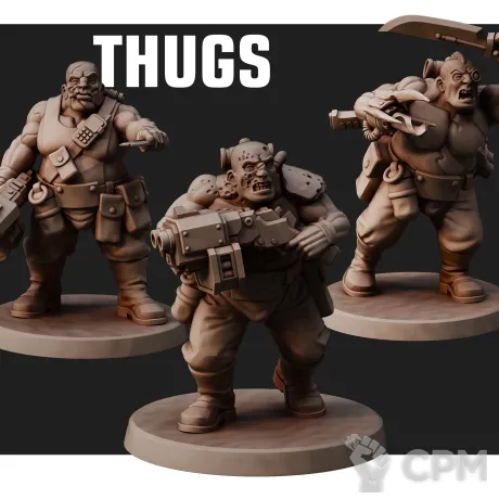 Описание картинки thugs от Fisher print по цене 390руб | Свободный Рынок Миниатюр - СРМ