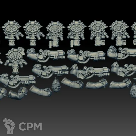 Описание картинки Secutarii Peltasts Upgrade Set (Scan) от AxeL's Forge по цене 350руб | Свободный Рынок Миниатюр - СРМ
