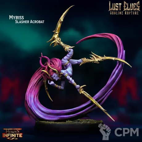 Описание картинки Hedonites of Slaanesh/Myriss от Barduck Miniatures по цене 289руб | Свободный Рынок Миниатюр - СРМ