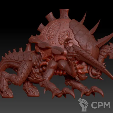 Описание картинки Maleceptor от MrMetalHorror по цене 1 500руб | Свободный Рынок Миниатюр - СРМ