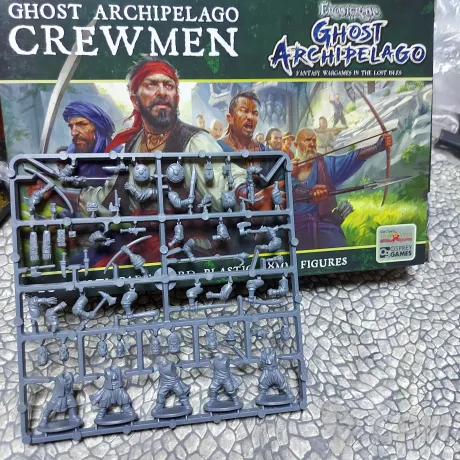 Описание картинки Литник пиратов Crewmen 28mm, пластик Frostgrave от V130177@mail.ru по цене 800руб | Свободный Рынок Миниатюр - СРМ