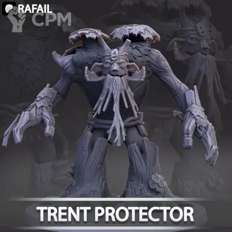 Описание картинки Trent Protector от Naggaroth Night по цене 1 300руб | Свободный Рынок Миниатюр - СРМ