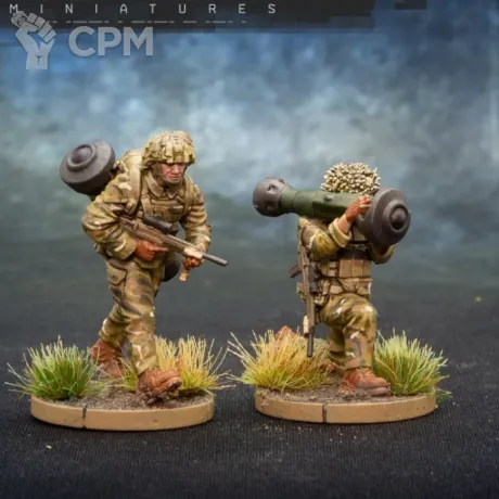 Описание картинки British Infantry NLAW от Wardog Workshop по цене 300руб | Свободный Рынок Миниатюр - СРМ