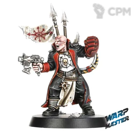 Описание картинки Traitor Commissar от WARP Master по цене 760руб | Свободный Рынок Миниатюр - СРМ
