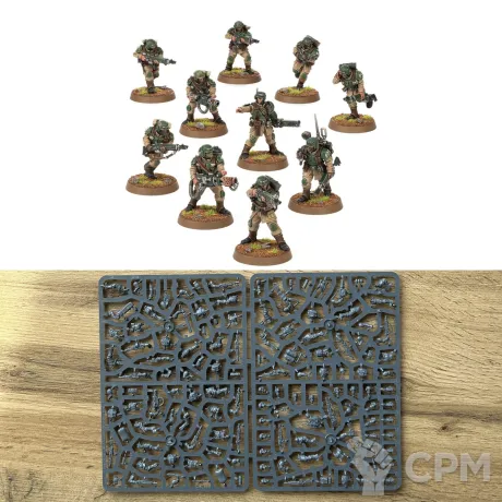 Описание картинки Cadian Shock Troops от Artsart по цене 100руб | Свободный Рынок Миниатюр - СРМ