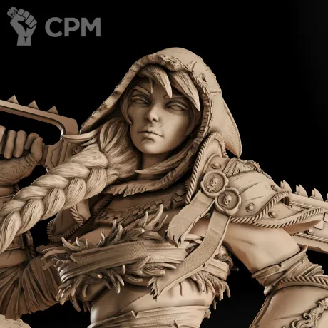 Описание картинки Blood Red Hood Фигурка (Warhammer) от GAS3TXD  по цене 4 500руб | Свободный Рынок Миниатюр - СРМ