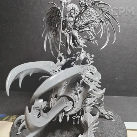 Описание картинки Alarielle the Everqueen от Harvest по цене 9 000руб | Свободный Рынок Миниатюр - СРМ