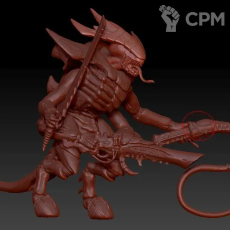 Описание картинки Tyranid Warrior / Tyranid Prime от MrMetalHorror по цене 350руб | Свободный Рынок Миниатюр - СРМ
