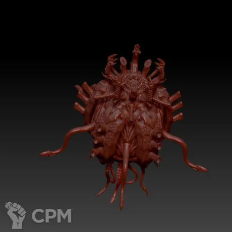 Описание картинки Tyrannocyte от MrMetalHorror по цене 2 200руб | Свободный Рынок Миниатюр - СРМ