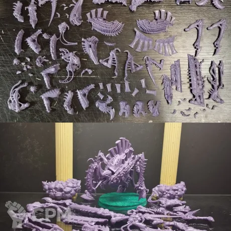 Описание картинки tyrannofex/tervigon от VsePrah по цене 2 800руб | Свободный Рынок Миниатюр - СРМ