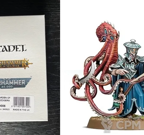 Описание картинки Lotann, Warden of the Soul Ledgers от zurdo по цене 5 000руб | Свободный Рынок Миниатюр - СРМ