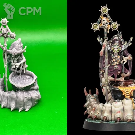Описание картинки Belga the Cystwitch от 3D Wargaming по цене 300руб | Свободный Рынок Миниатюр - СРМ