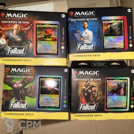 Описание картинки Magic The Gathering Fallout Commander Deck Bundle от Mini Wargame по цене 29 950руб | Свободный Рынок Миниатюр - СРМ