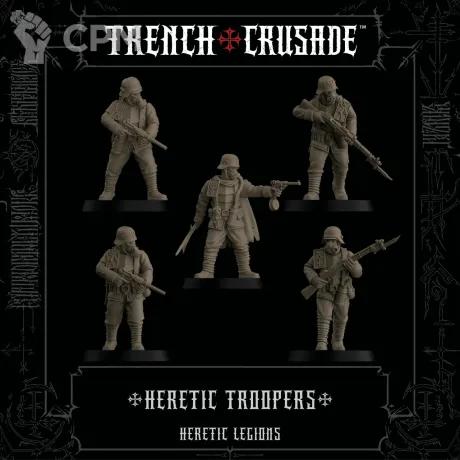 Описание картинки Heretic Troopers от Age of Printmar по цене 302руб | Свободный Рынок Миниатюр - СРМ