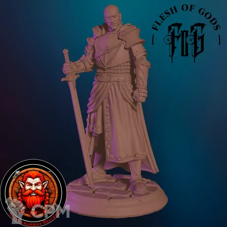 Описание картинки Лорд-рыцарь от Falgrim's_shop по цене 420руб | Свободный Рынок Миниатюр - СРМ