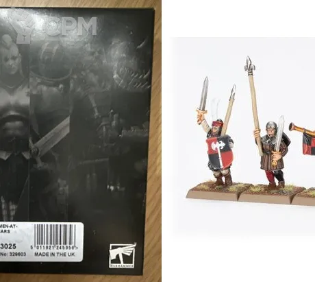 Описание картинки Classic Men-at-Arms with Spears Command от zurdo по цене 5 000руб | Свободный Рынок Миниатюр - СРМ