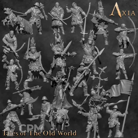 Описание картинки The Exiled Knights Warband - Mordheim от Критикал Принт по цене 2 400руб | Свободный Рынок Миниатюр - СРМ